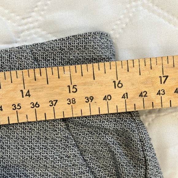 CKS Women’s W32L32.25” tweed like Gray cotton blend Trousers - Picture 10 of 16